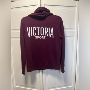 Victoria’s Secret Sport Classic Zip Hoodie Size Women’s Small Color Plum